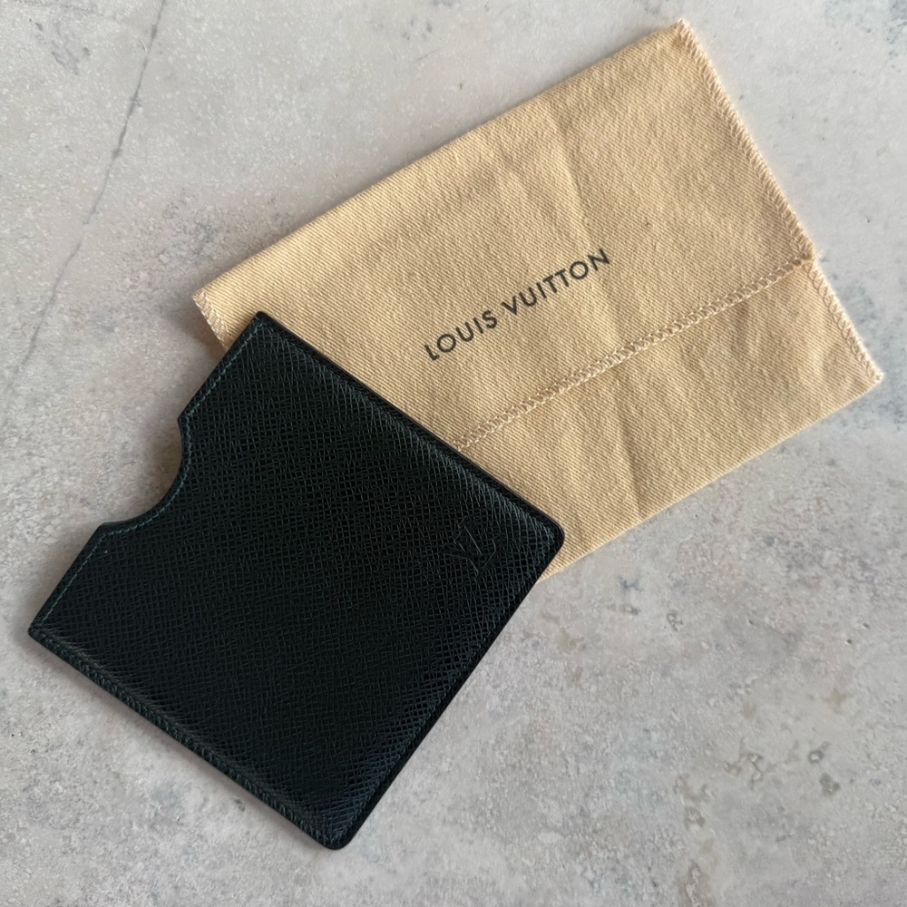Louis Vuitton Vintage Dark Green Card Holder